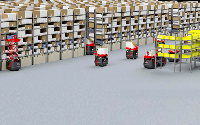 ロボットを活用した倉庫は全世界で5万か所まで増